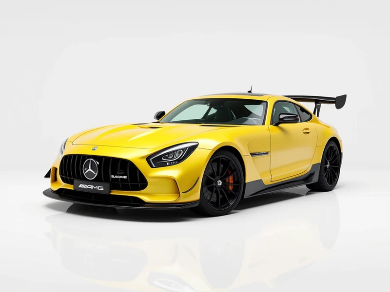 2021 Mercedes-AMG GT Black Series, solarbeam, front three-quarter