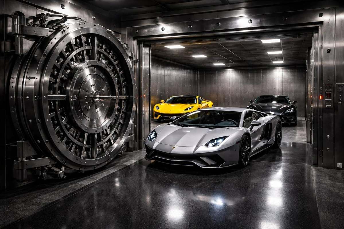 AutoVault luxury car vault