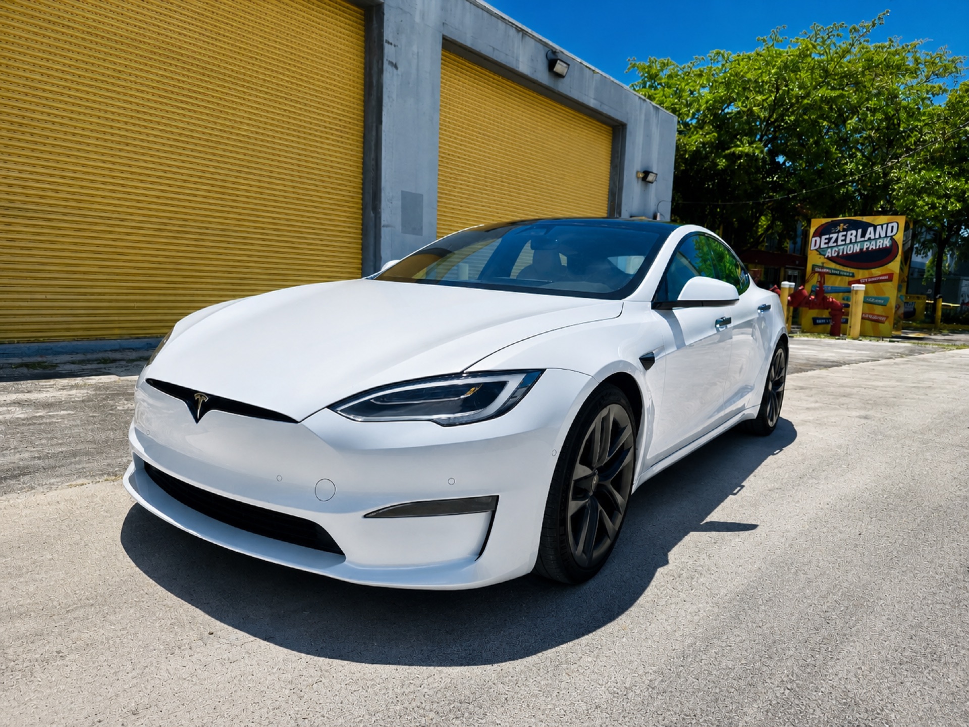 2021 Tesla Model S Plaid - White